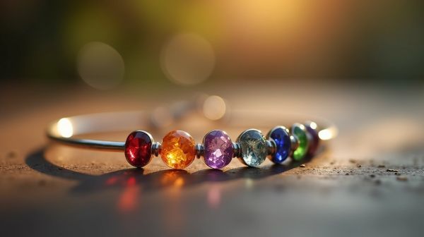 Bracelet 7 chakras : à quoi correspond chacune des sept pierres