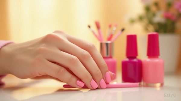 Des idées d'ongles rose pour une manucure inattendue