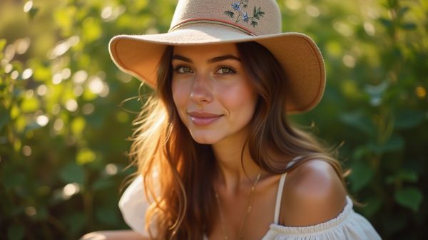 Un accessoire mode pour l'été : le bob chapeau